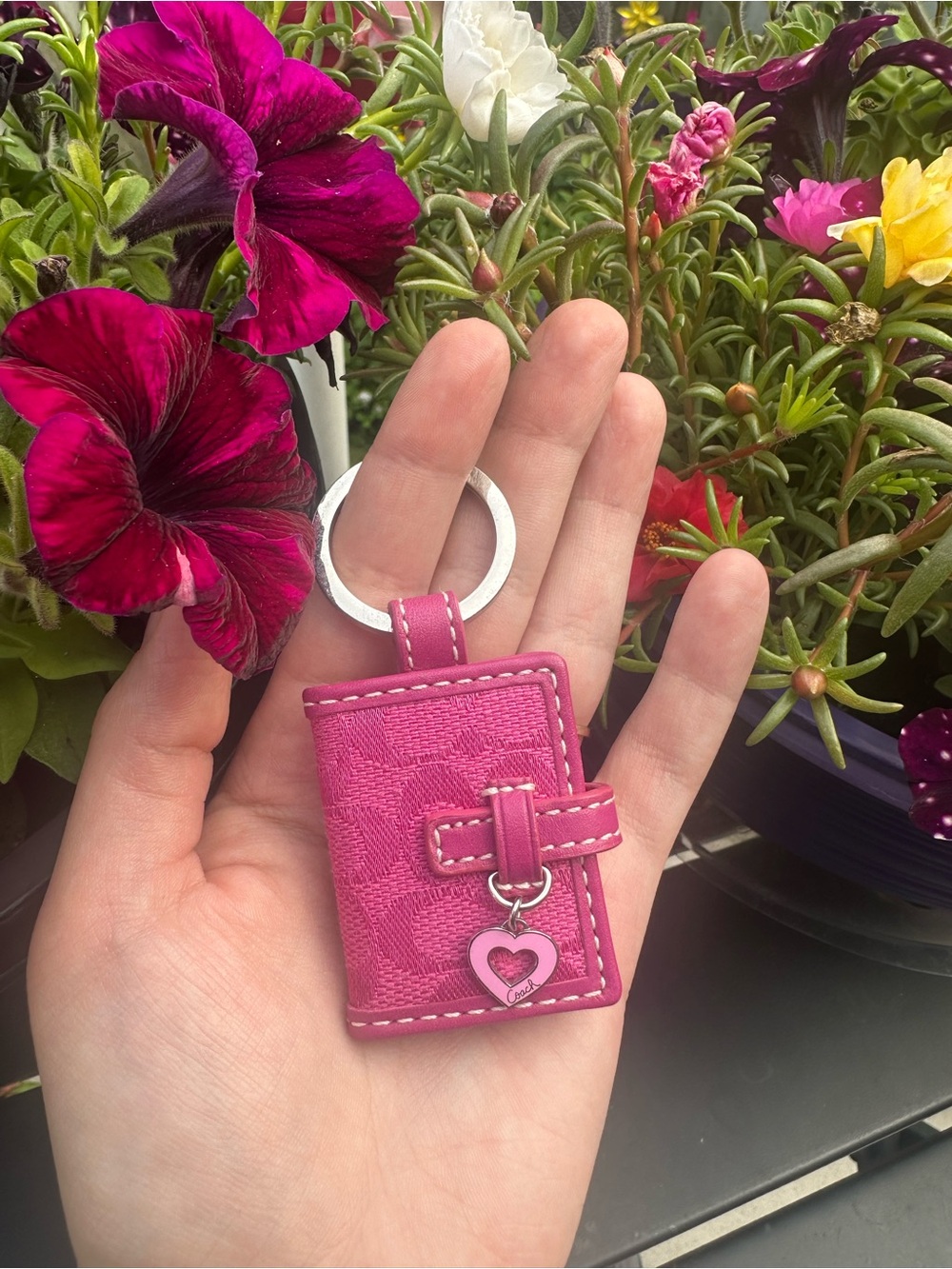 Vintage Coach keychain